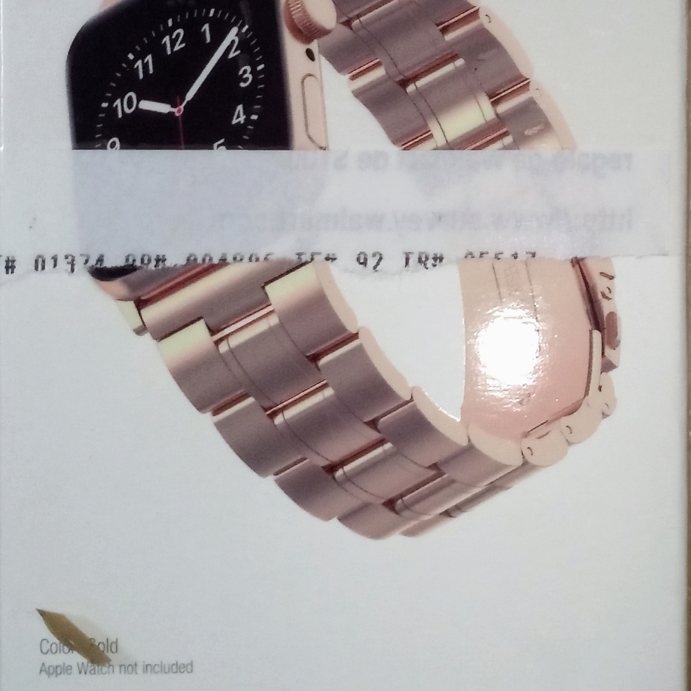 Apple watch steel band